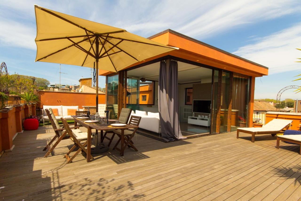 Pelliccia 11 Trastevere Penthouse Rom Exterior foto