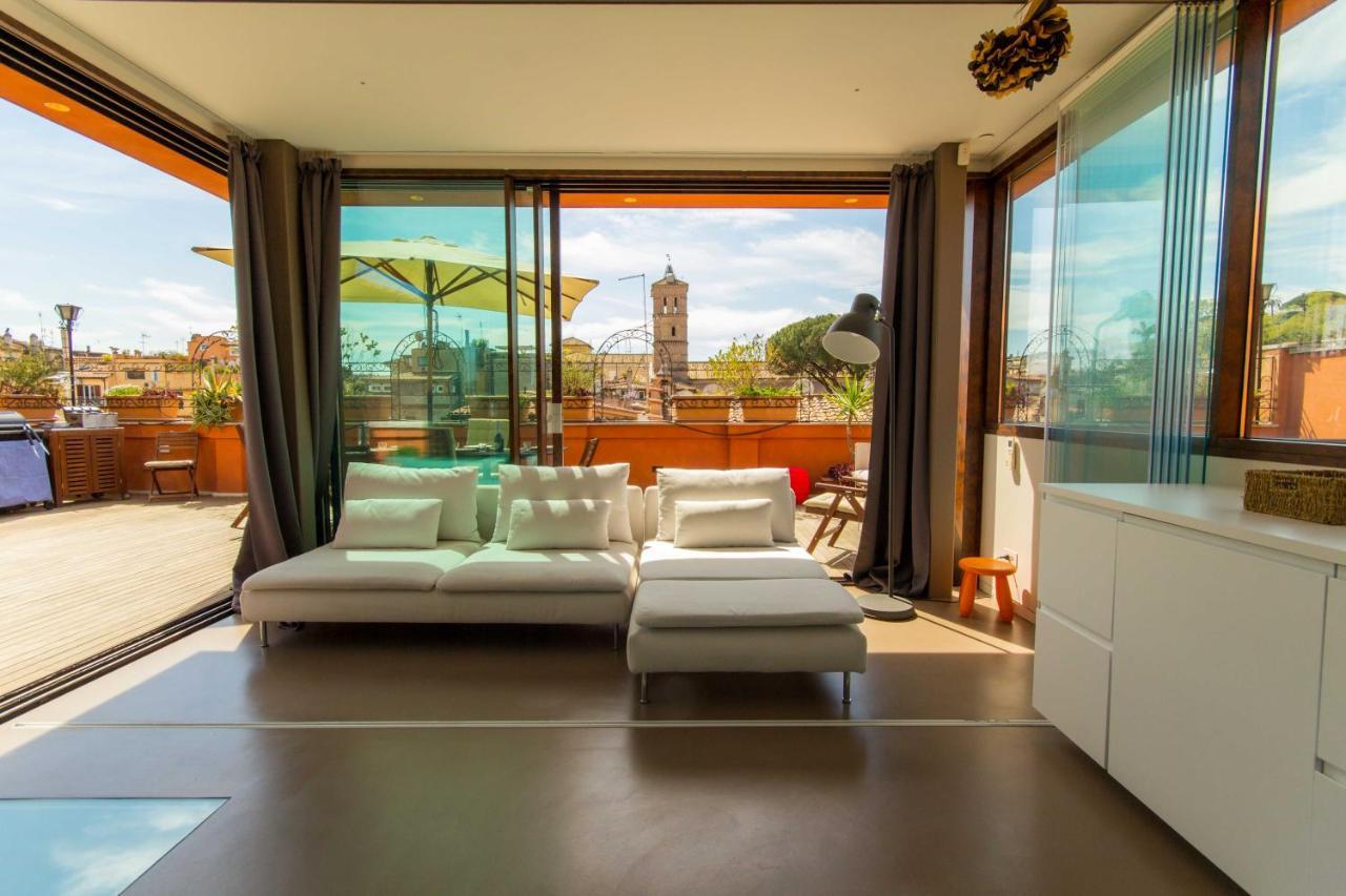 Pelliccia 11 Trastevere Penthouse Rom Exterior foto