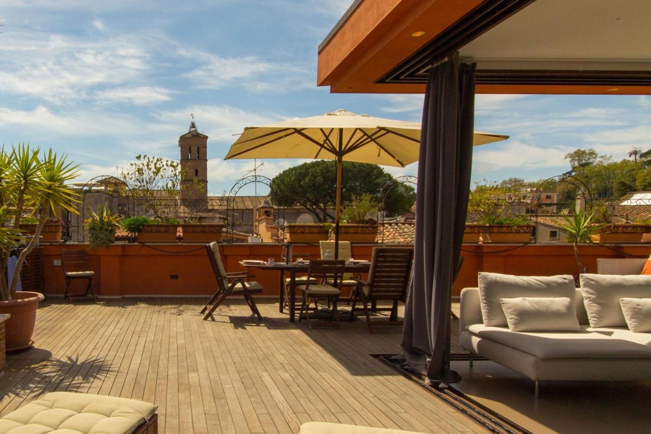 Pelliccia 11 Trastevere Penthouse Rom Exterior foto