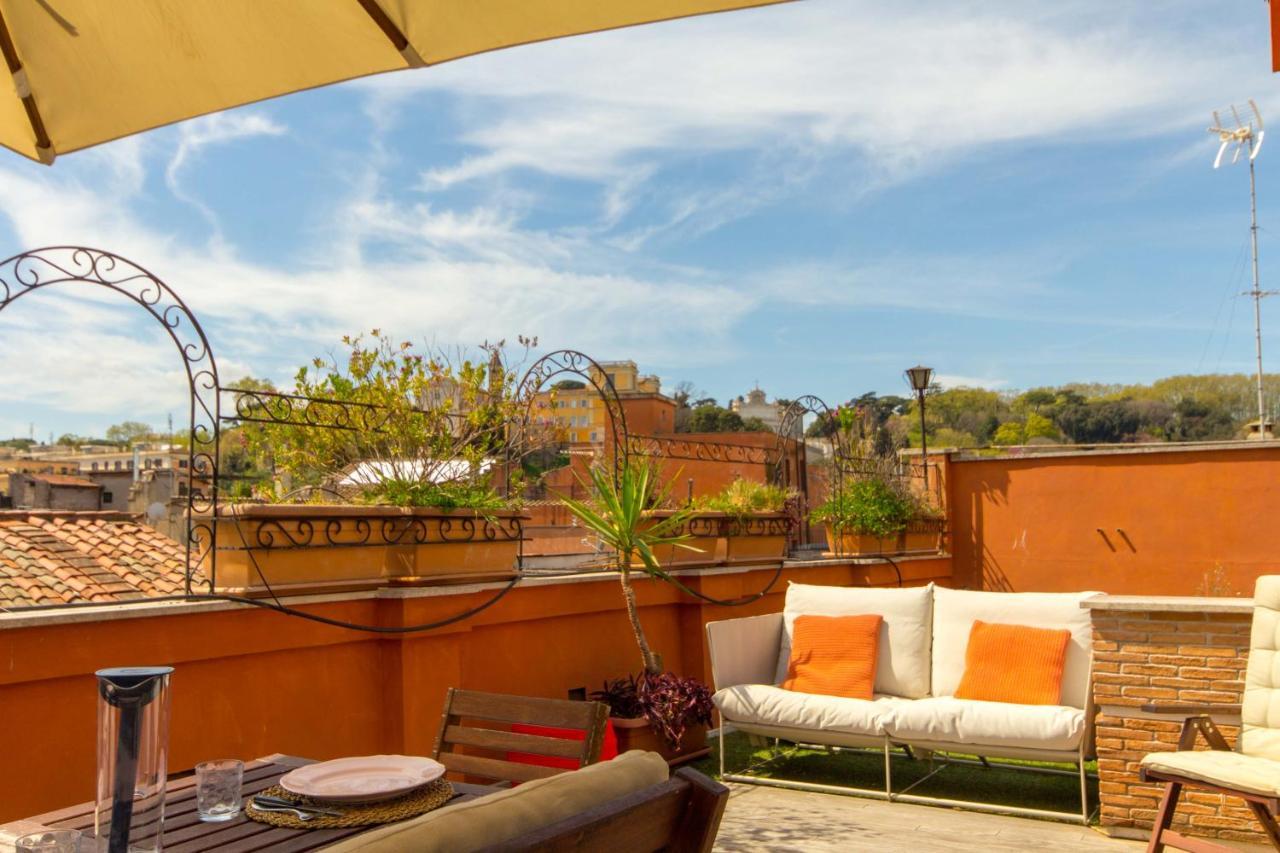 Pelliccia 11 Trastevere Penthouse Rom Exterior foto