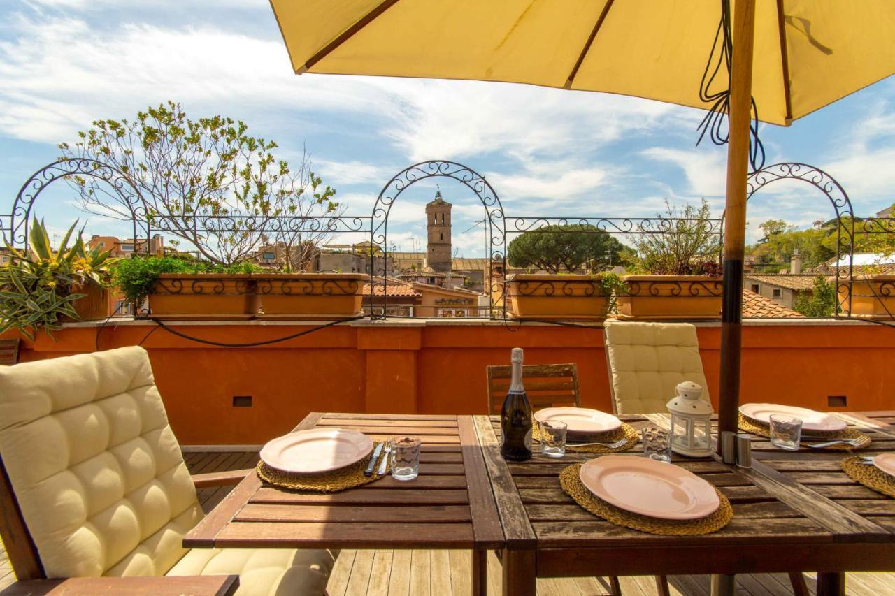 Pelliccia 11 Trastevere Penthouse Rom Exterior foto
