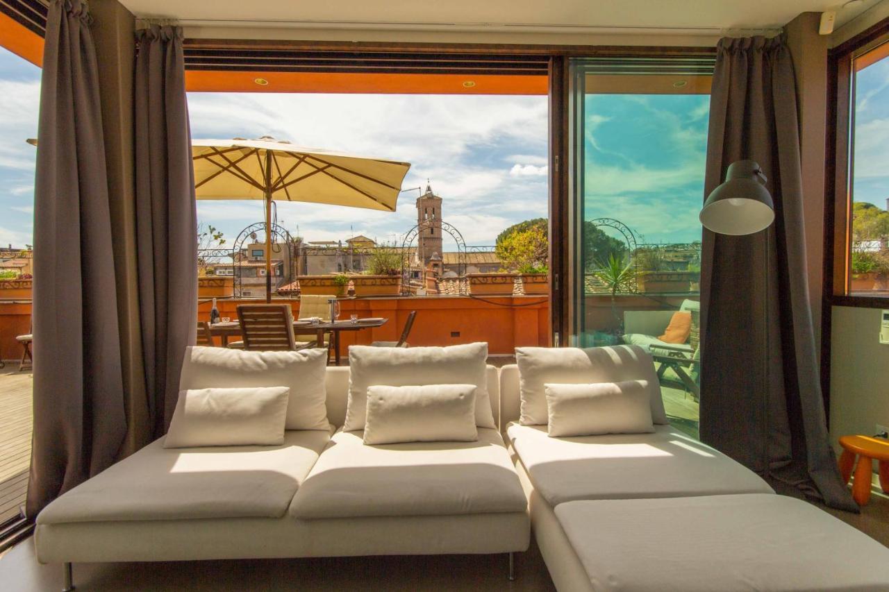Pelliccia 11 Trastevere Penthouse Rom Exterior foto